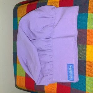 CHEFSKIN BIG & Tall 2X XXL Mushroom Chef Hat, Fully Adjustable Lilac